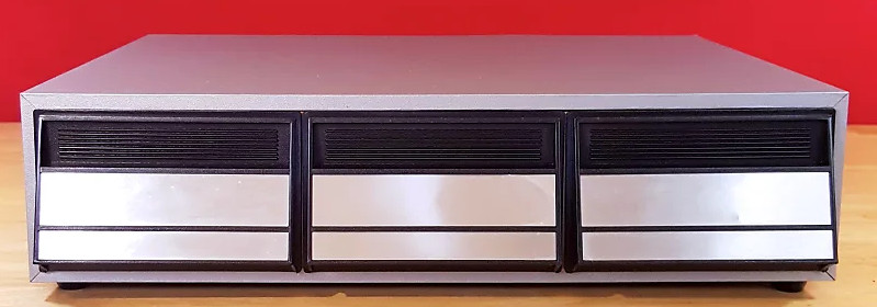 Cassette opbergsysteem uit de jaren 70-80